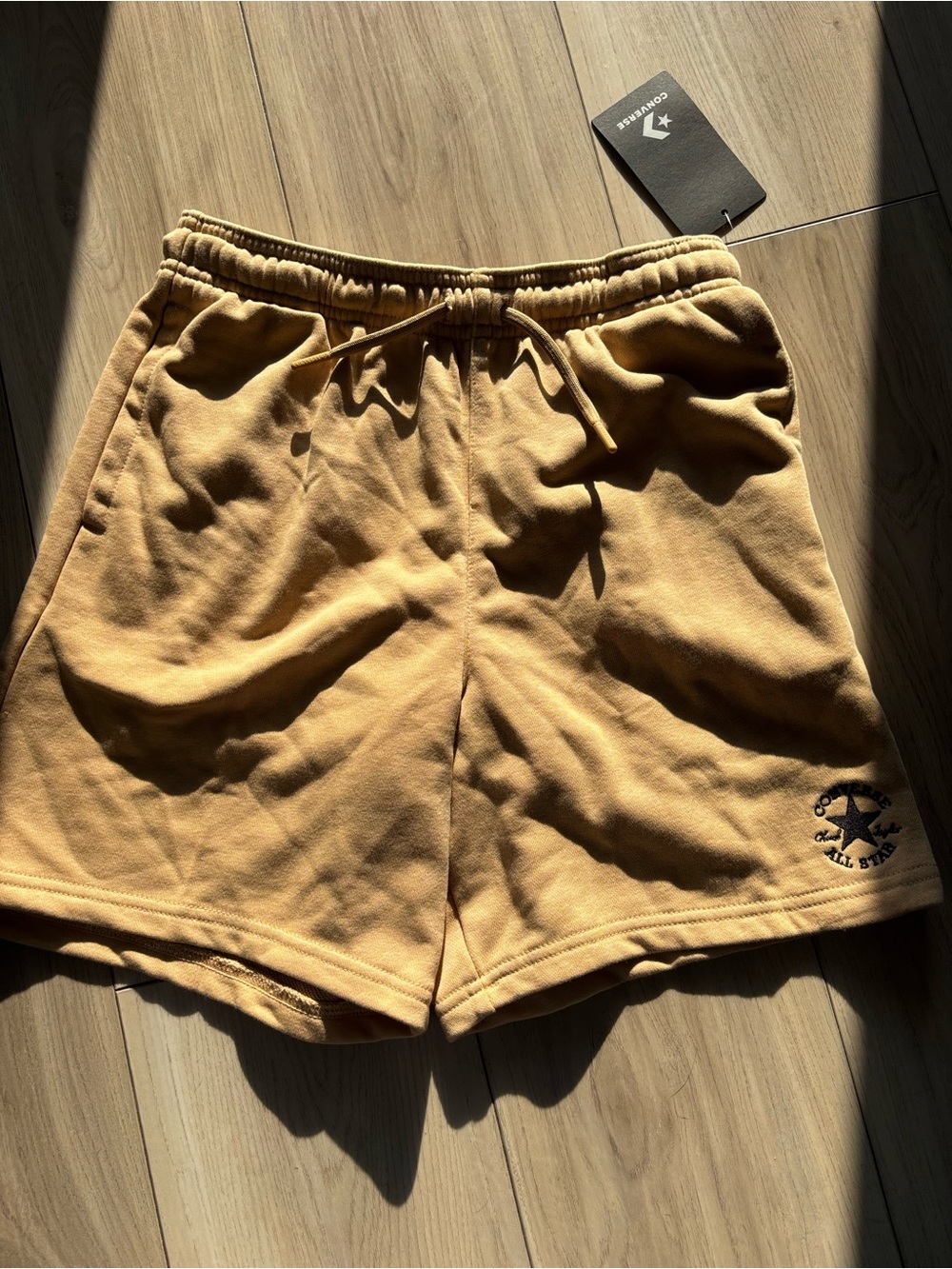Converse Kids Mustard Yellow Drawstring Skort